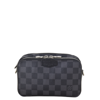 Louis Vuitton Alpha Wearable Wallet Damier Graphite