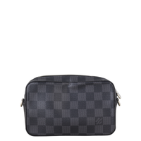 Louis Vuitton Alpha Wearable Wallet Damier Graphite