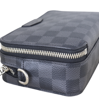 Louis Vuitton Alpha Wearable Wallet Damier Graphite