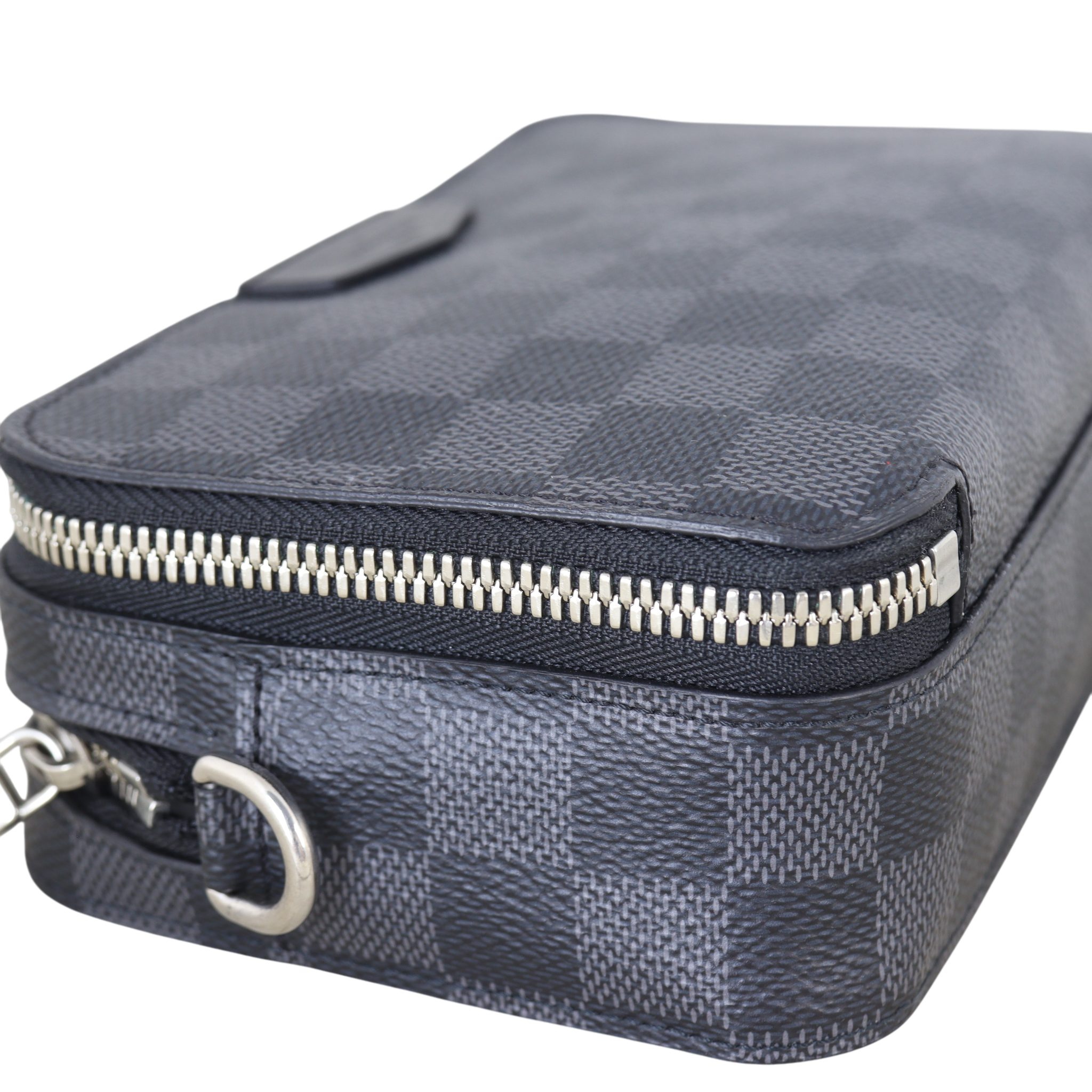 Louis Vuitton Alpha Wearable Wallet Damier Graphite