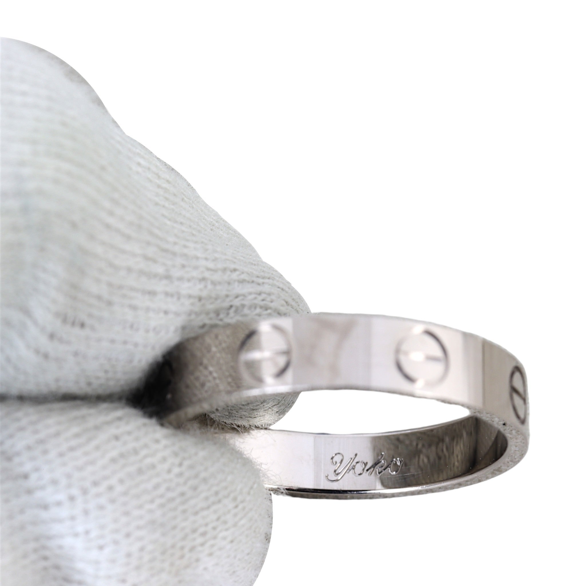 Cartier Love Ring Small 18k White Gold