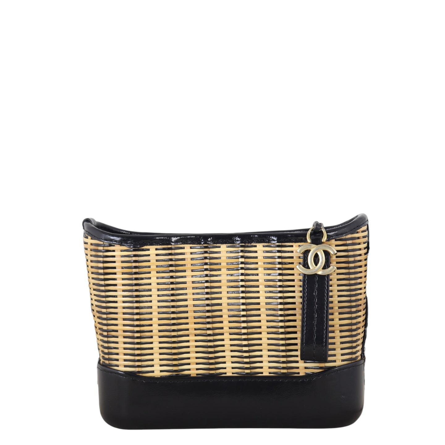 Chanel Gabrielle Hobo Small Rattan