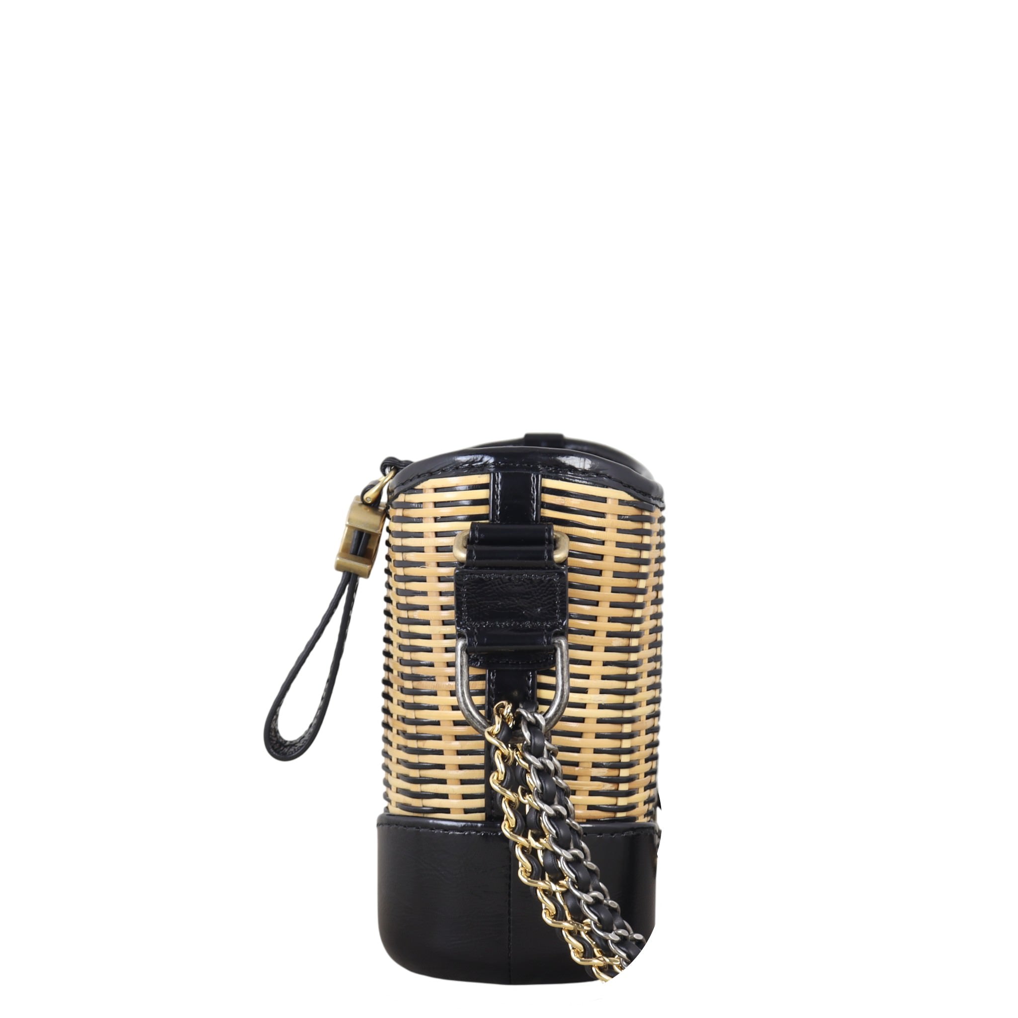 Chanel Gabrielle Hobo Small Rattan