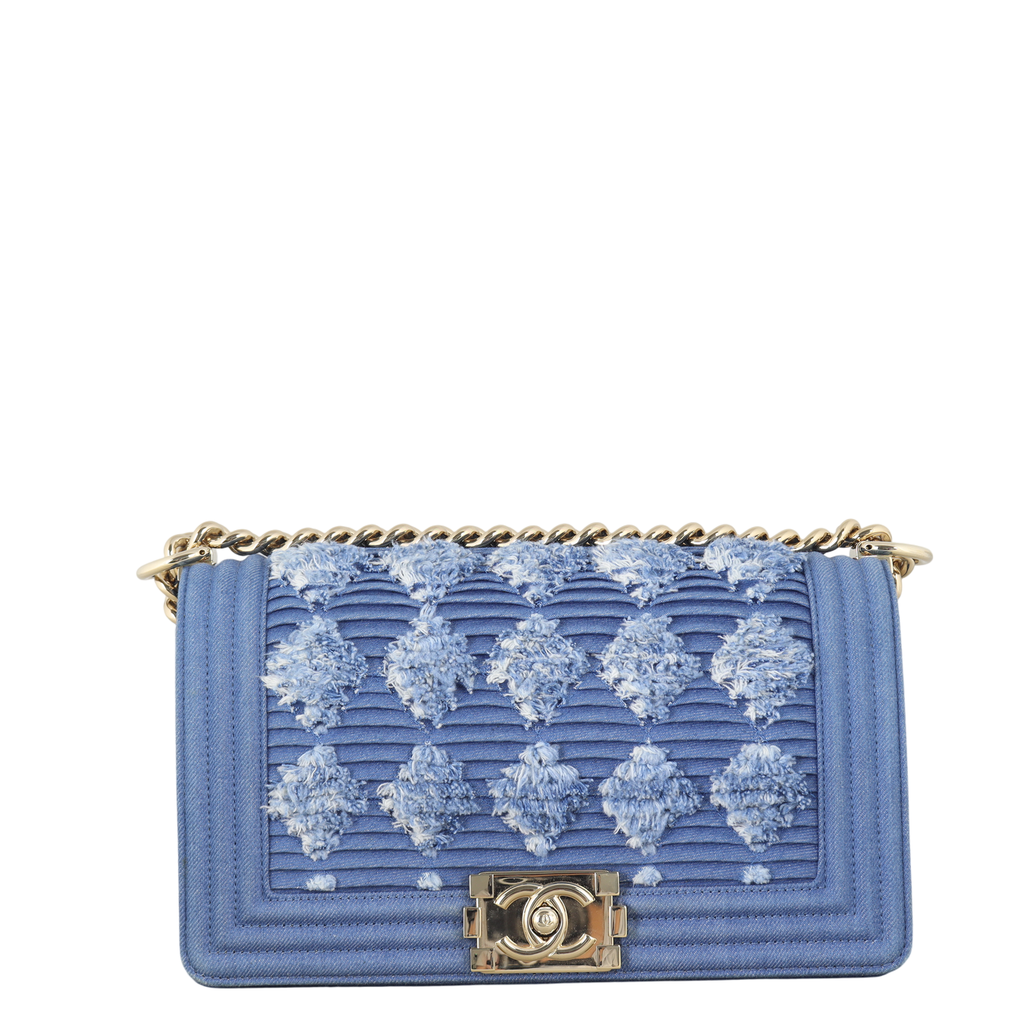 Chanel Boy Old Medium Denim