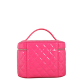 Chanel Top Handle Vanity Case Large Patent