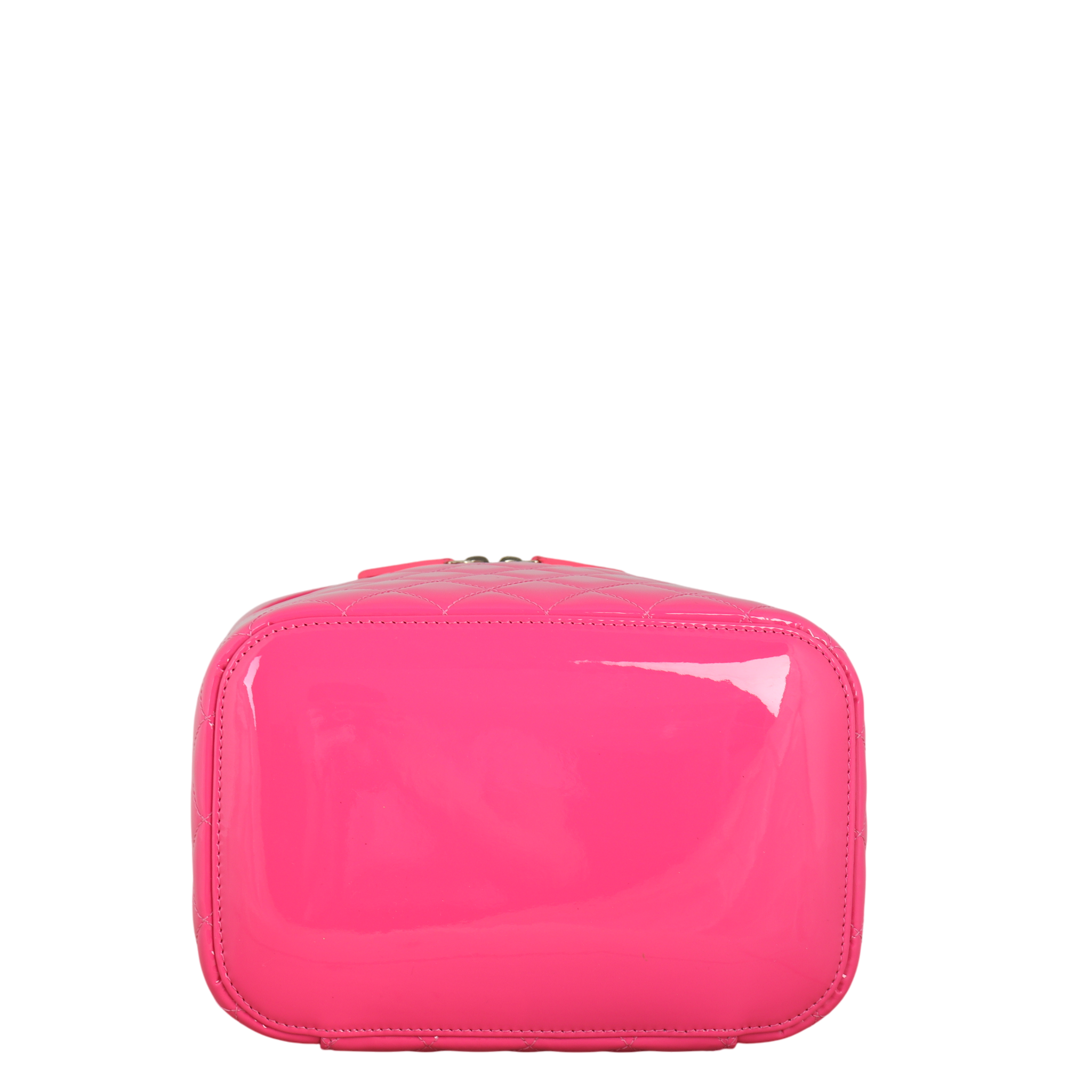 Chanel Top Handle Vanity Case Large Patent