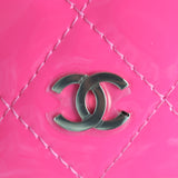 Chanel Top Handle Vanity Case Large Patent