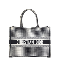 Dior Book Tote Medium Houndstooth