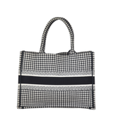Dior Book Tote Medium Houndstooth