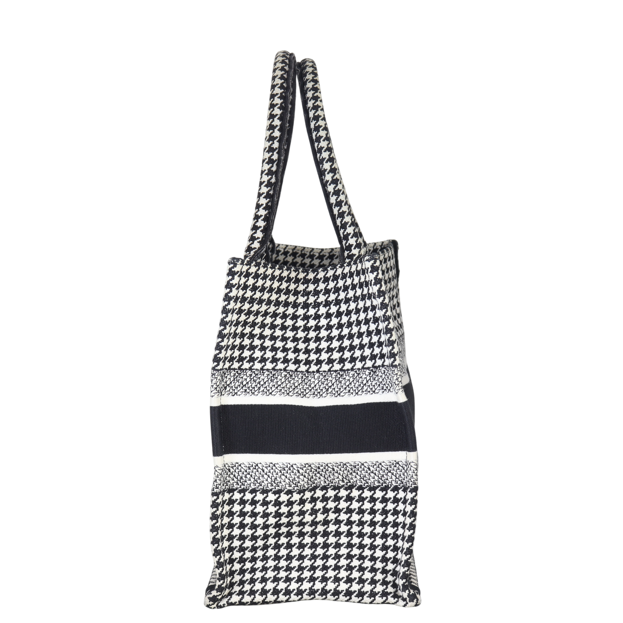 Dior Book Tote Medium Houndstooth