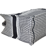 Dior Book Tote Medium Houndstooth