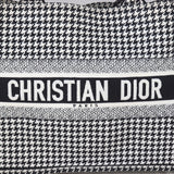 Dior Book Tote Medium Houndstooth