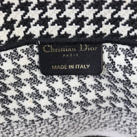 Dior Book Tote Medium Houndstooth