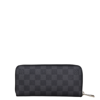 Louis Vuitton Zippy Vertical Wallet Damier Graphite