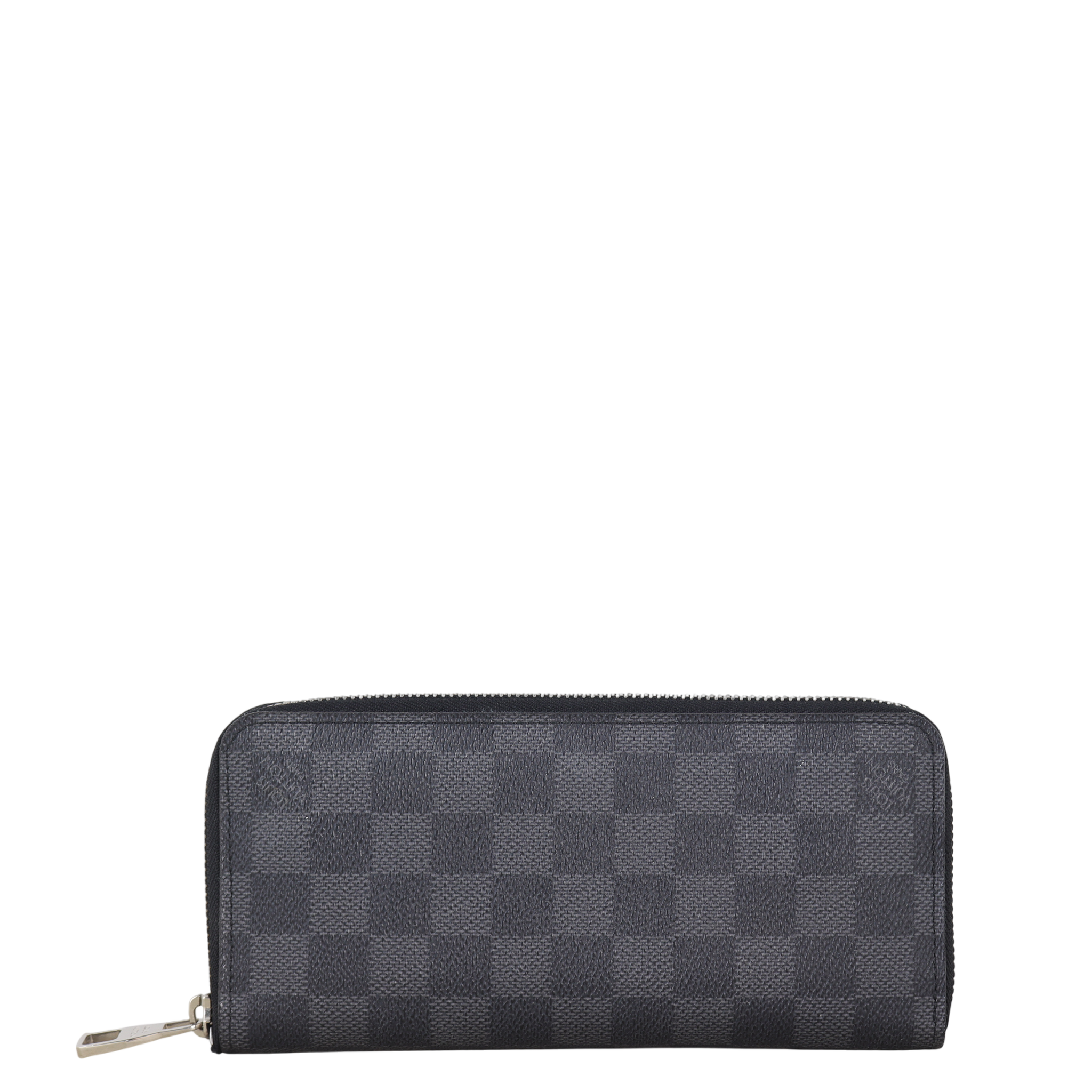 Louis Vuitton Zippy Vertical Wallet Damier Graphite