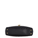 Saint Laurent Chevron Shopping Tote