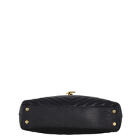 Saint Laurent Chevron Shopping Tote