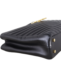 Saint Laurent Chevron Shopping Tote