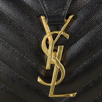 Saint Laurent Chevron Shopping Tote