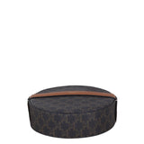 Celine Triomphe Round Purse on Strap