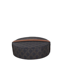 Celine Triomphe Round Purse on Strap