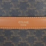 Celine Triomphe Round Purse on Strap