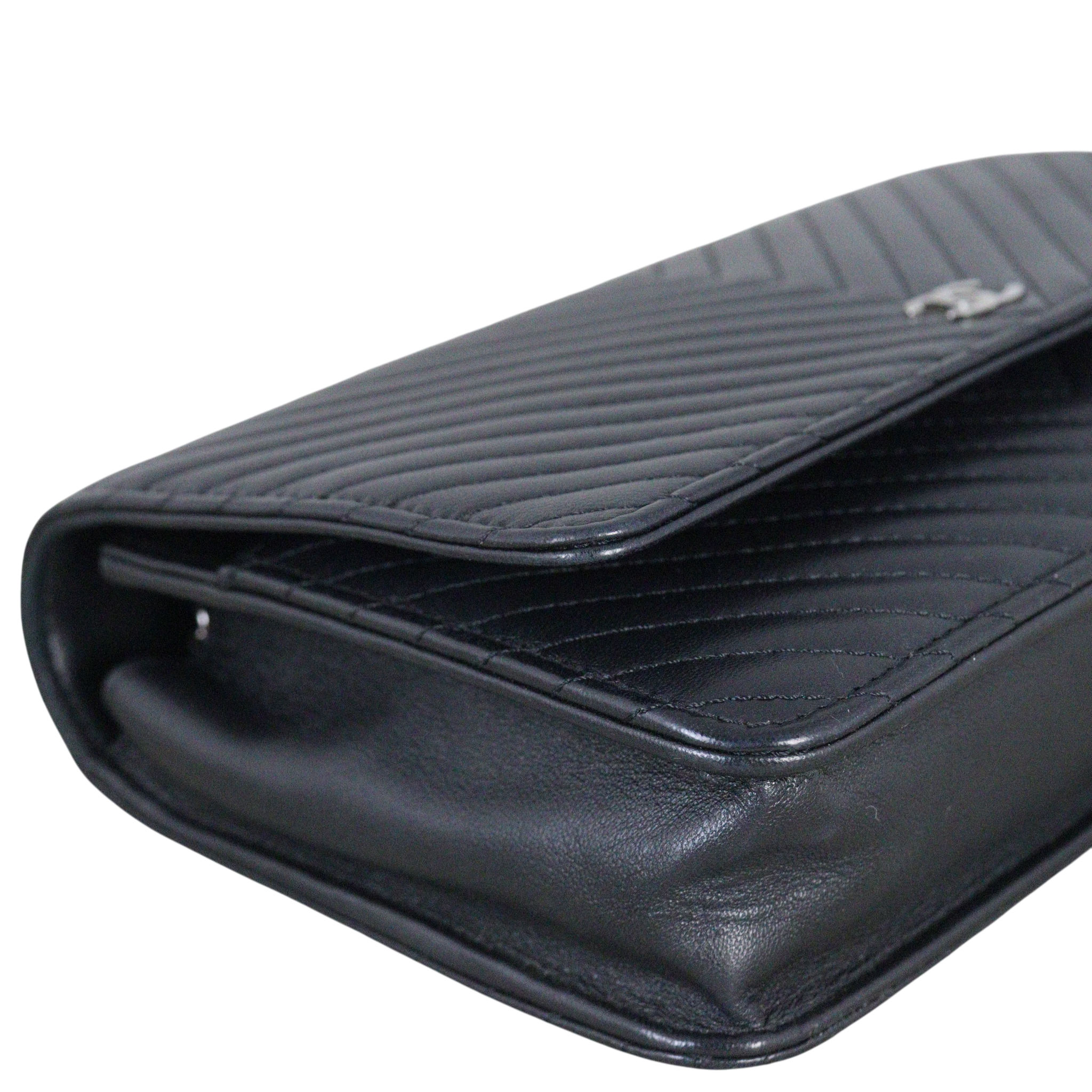 Chanel Classic Wallet on Chain Chevron