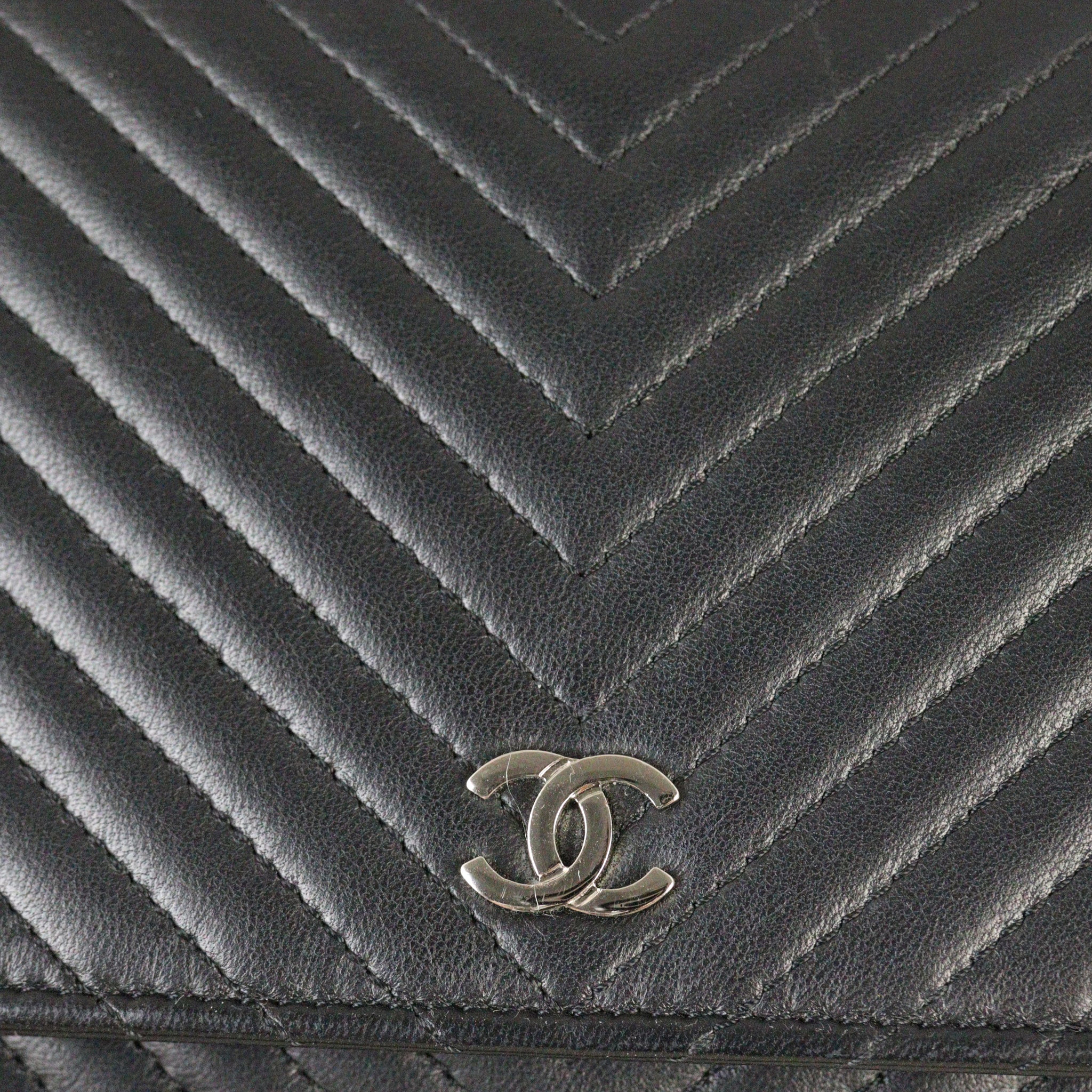 Chanel Classic Wallet on Chain Chevron