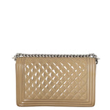 Chanel Boy New Medium Plexiglass Patent