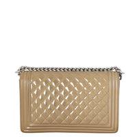 Chanel Boy New Medium Plexiglass Patent