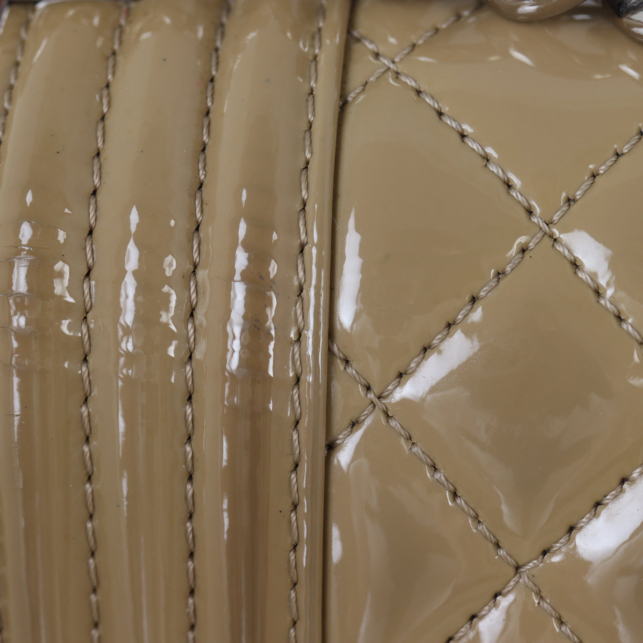 Chanel Boy New Medium Plexiglass Patent