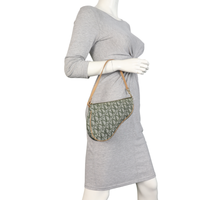 Dior Saddle Pochette Oblique