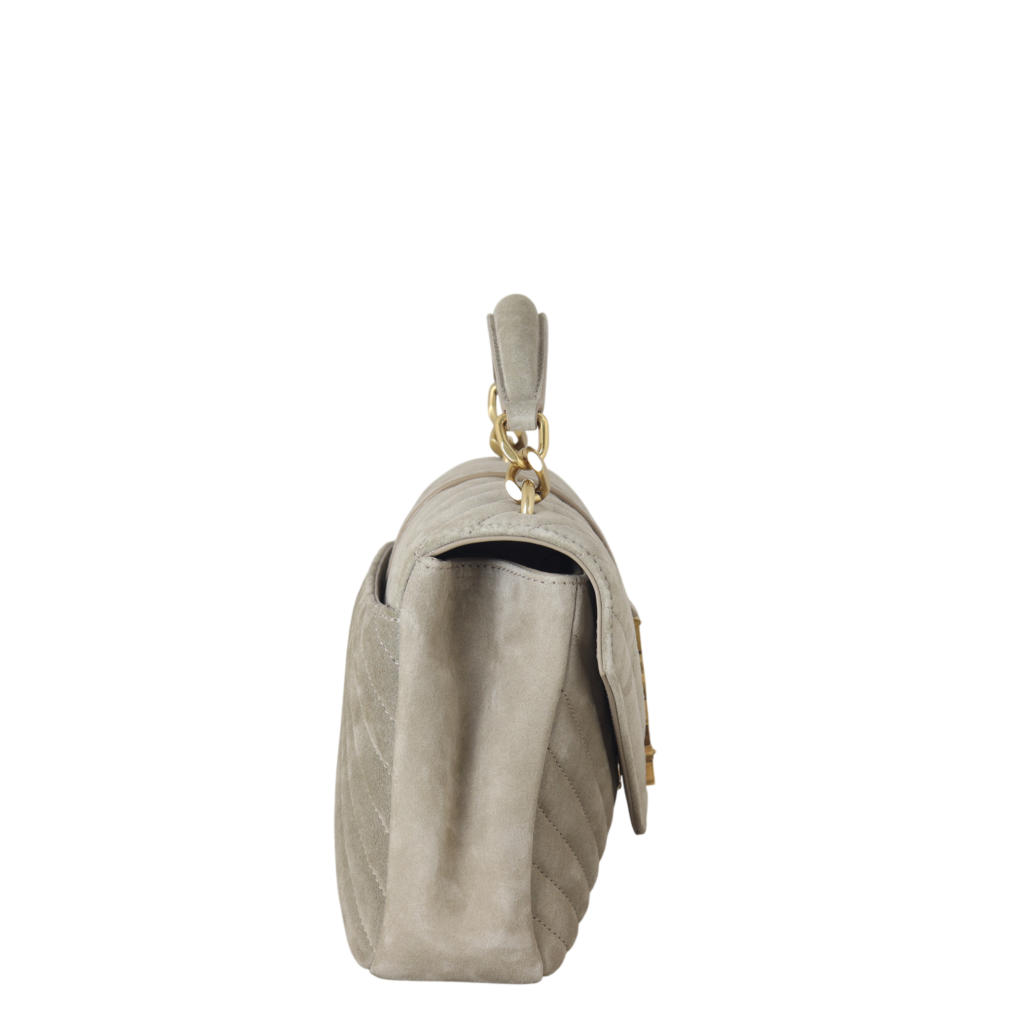 Saint Laurent College Medium Suede