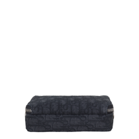 Dior Double Zip Pouch with Strap Oblique