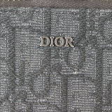 Dior Double Zip Pouch with Strap Oblique