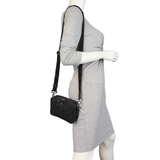 Dior Double Zip Pouch with Strap Oblique