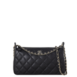 Chanel CC Zip Clutch on Chain