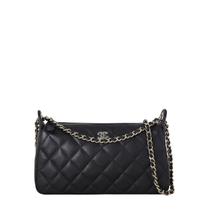 Chanel CC Zip Clutch on Chain