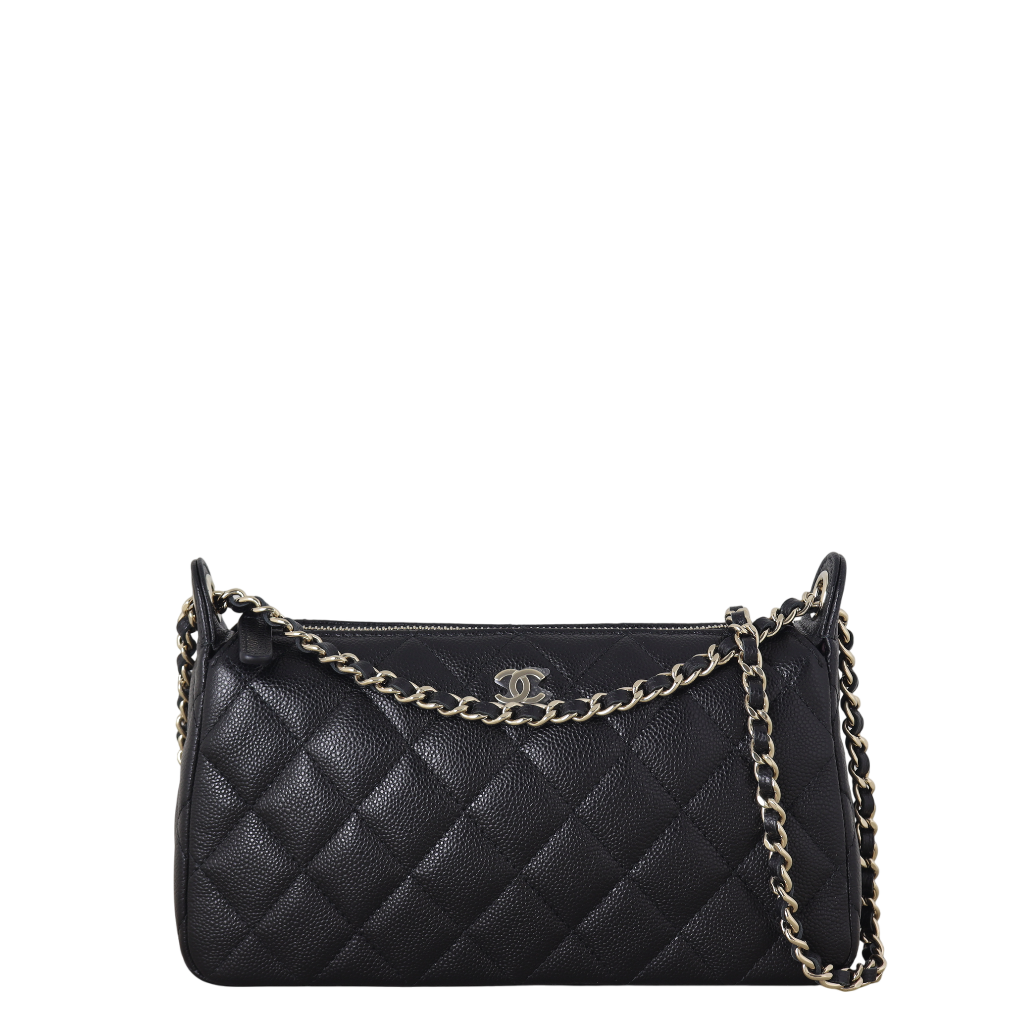 Chanel CC Zip Clutch on Chain