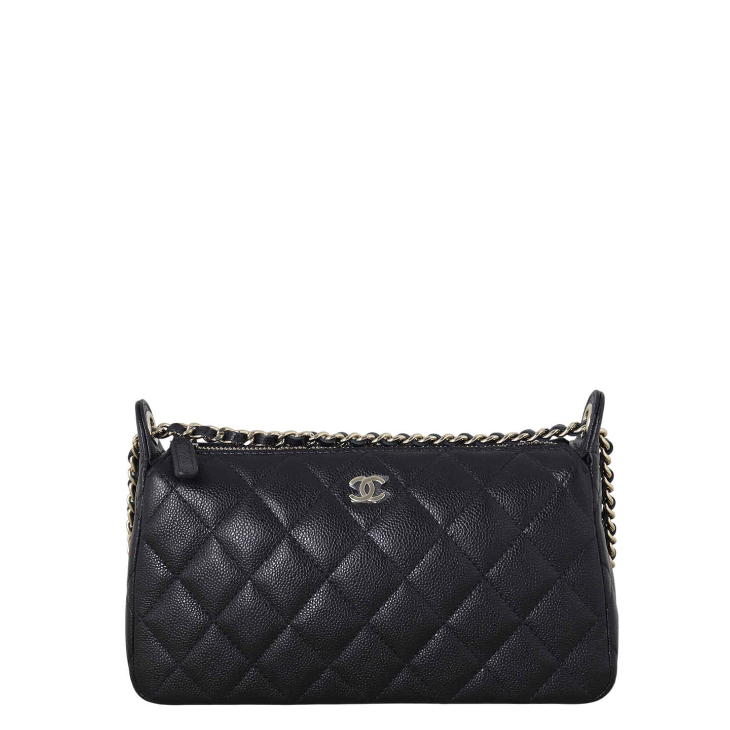 Chanel CC Zip Clutch on Chain
