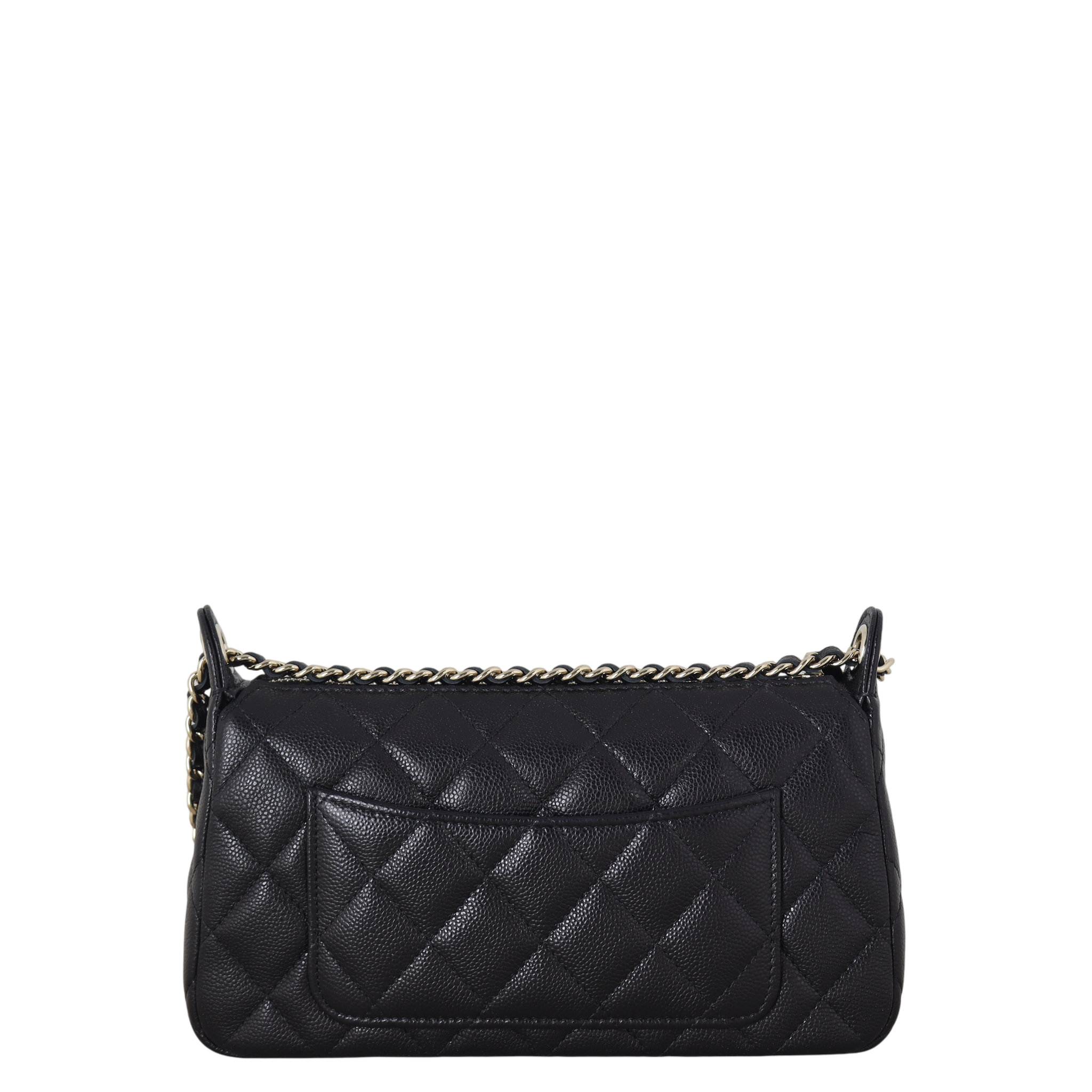 Chanel CC Zip Clutch on Chain