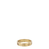 Cartier Love Ring Small 18k Yellow Gold 1 Diamond