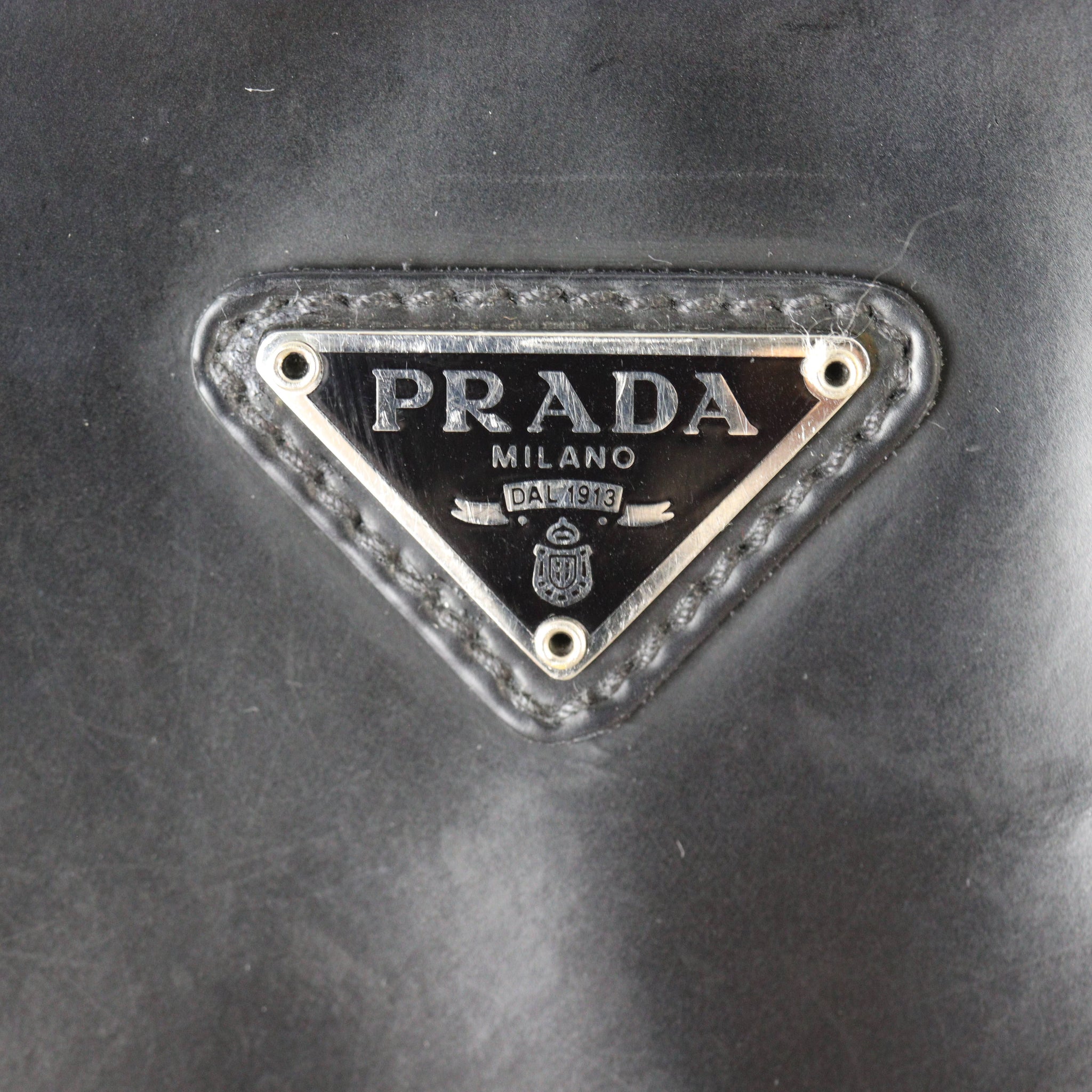 Prada Cleo Shoulder Bag Brushed Leather