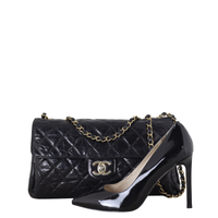 Chanel CC Three-Pouch Flap Bag