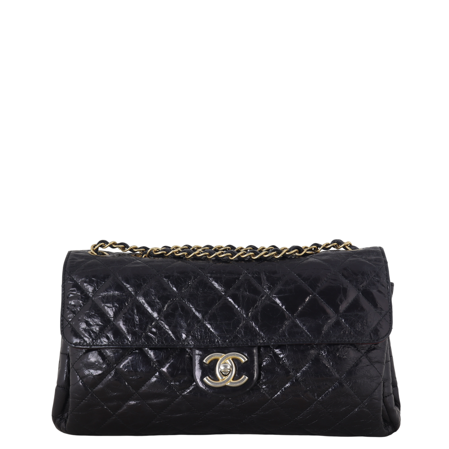 Chanel CC Three-Pouch Flap Bag