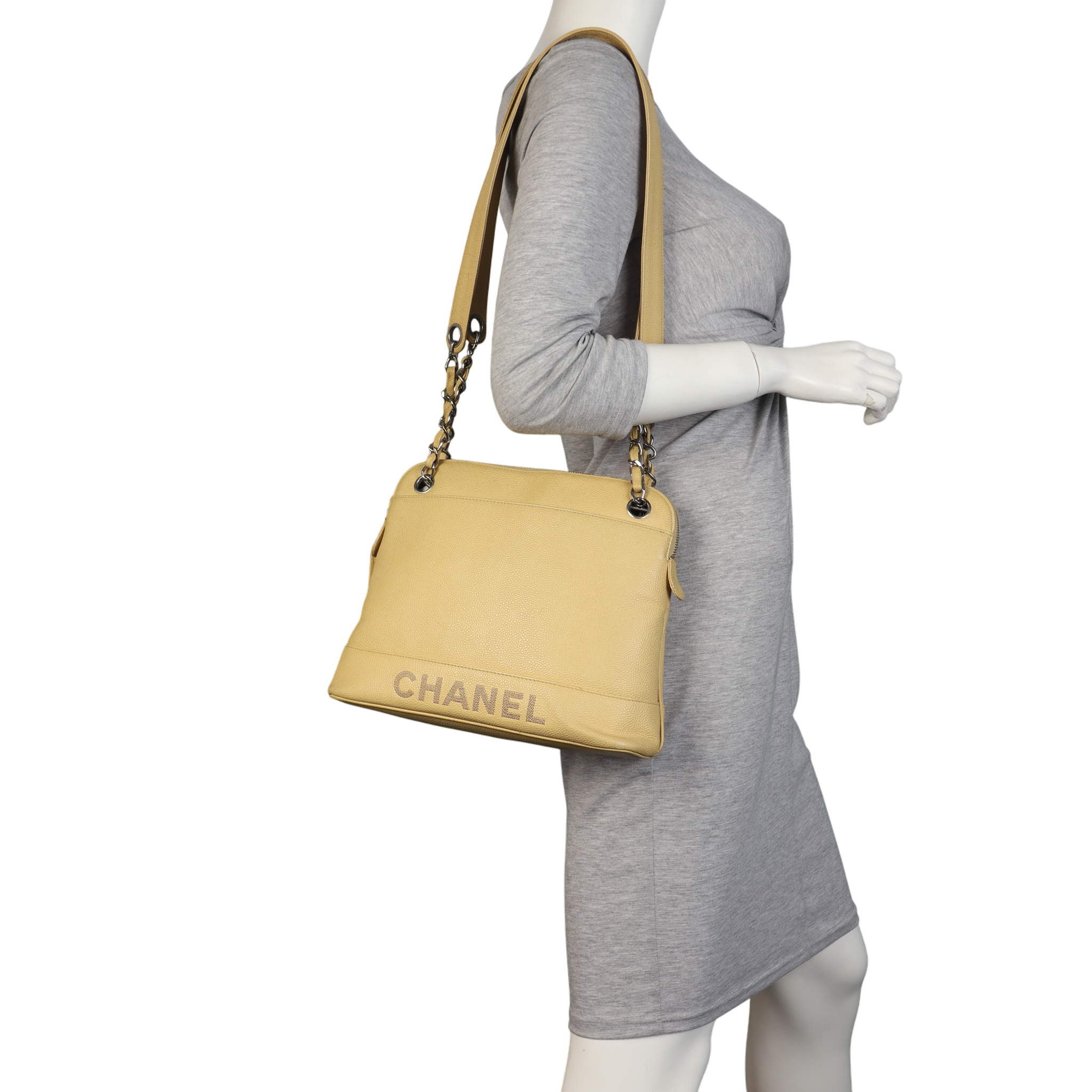 Chanel Vintage Logo Shoulder Bag