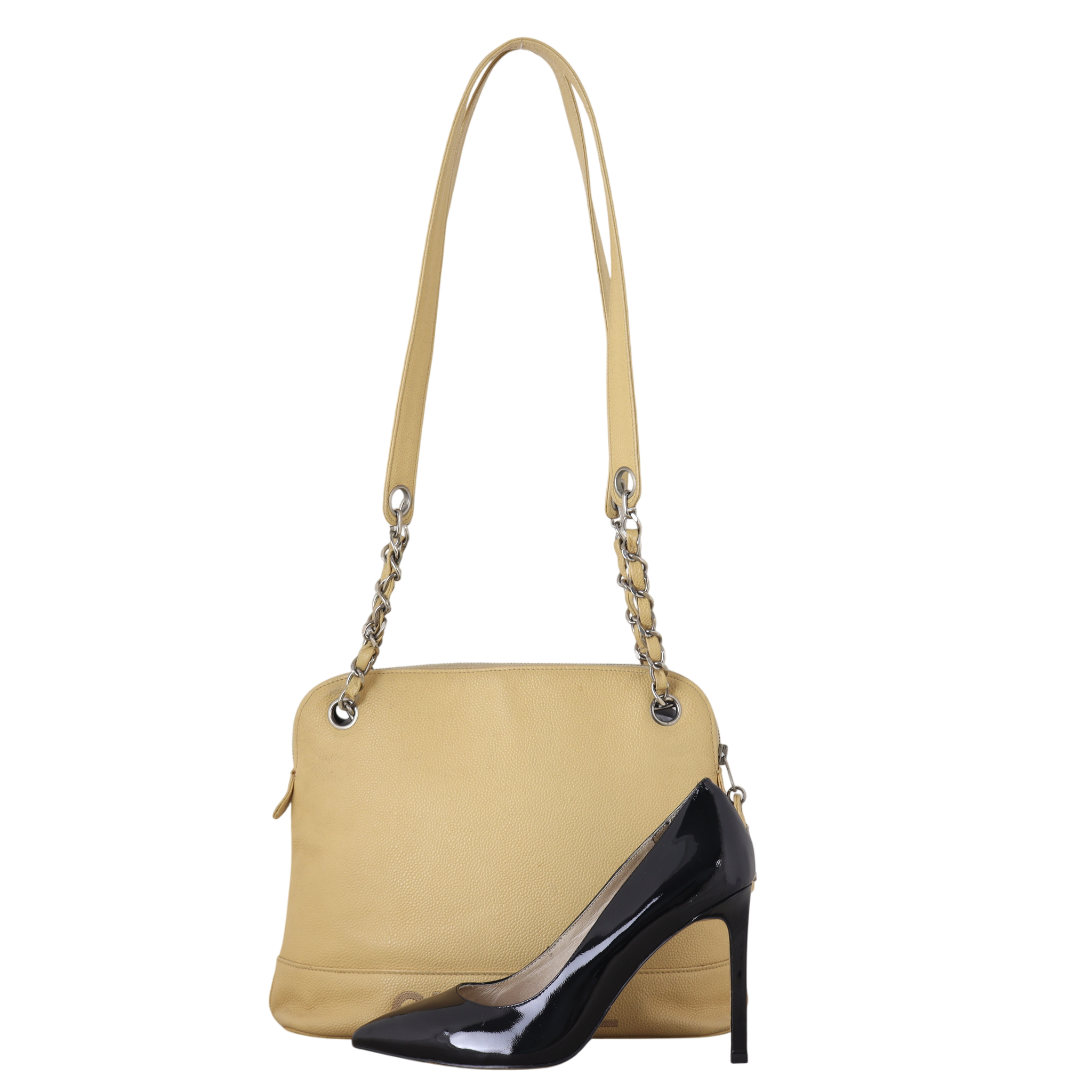 Chanel Vintage Logo Shoulder Bag