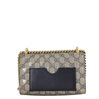 Gucci GG Supreme Bees Padlock Shoulder Bag