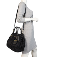 Prada Tessuto Gaufre Tote