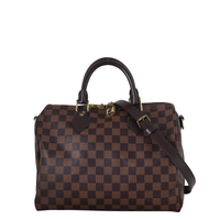 Louis Vuitton Speedy 30 Bandouliere Damier Ebene